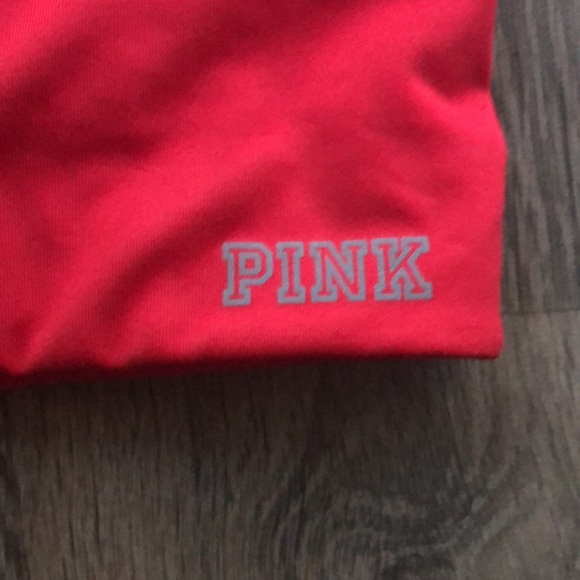 DONATED! PINK tied up back sports bra - Picture 2 of 10